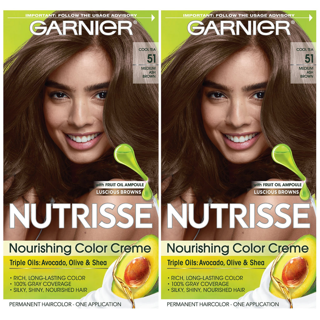 Nutrisse® nourishing hair color creme 51 medium ash brown (cool tea)