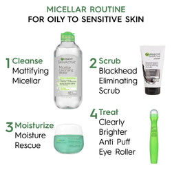 Garnier SkinActive Micellar Cleansing Water for Oily Skin, 2 count-CaribOnline
