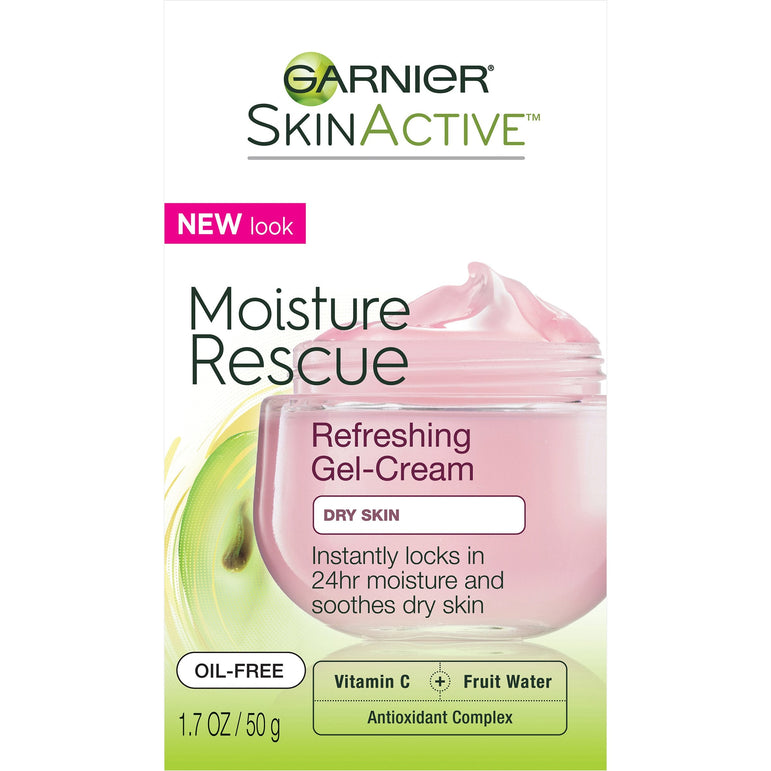 Garnier SkinActive Moisture Rescue Face Moisturizer, For Dry Skin, 1.7 oz.-CaribOnline