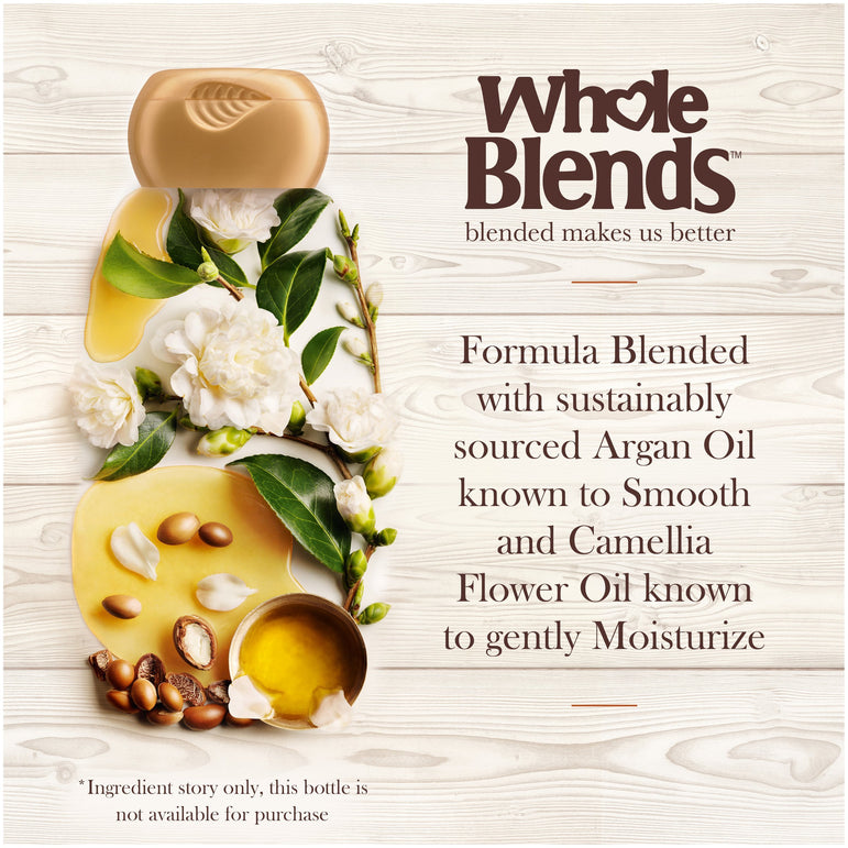 Garnier Whole Blends Conditioner with Moroccan Argan & Camellia Oils Extracts, 3 count-CaribOnline