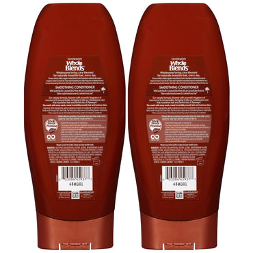 Garnier Whole Blends Smoothing Conditioner Coconut Oil & Cocoa Butter Extract, 2 count-CaribOnline