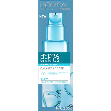 L'Oreal Paris Hydra Genius Daily Liquid Care For Normal to Dry Skin, 3.04 fl. oz.-CaribOnline