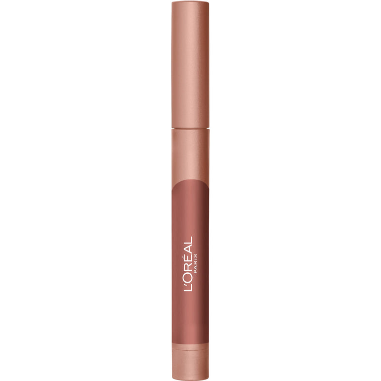 L'Oreal Paris Infallible Matte Lip Crayon, Lasting Wear, Smudge Resistant, Lavender Honey, 0.04 oz.-CaribOnline