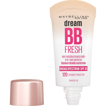Maybelline Dream Fresh BB Cream 8 in 1 Skin Perfector, Medium, 1 fl. oz.-CaribOnline