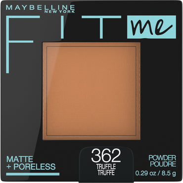Maybelline Fit Me Matte + Poreless Pressed Face Powder Makeup, Truffle, 0.29 oz.-CaribOnline