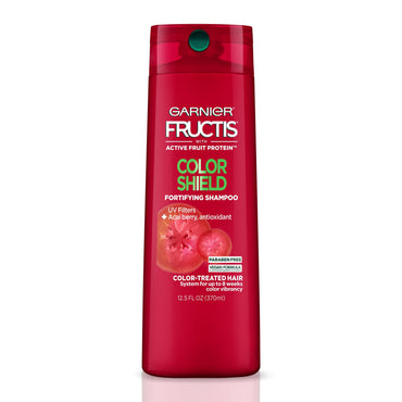 Garnier Fructis Color Shield Fortifying Shampoo for Color-Treated Hair, 12.5 fl. oz.-CaribOnline
