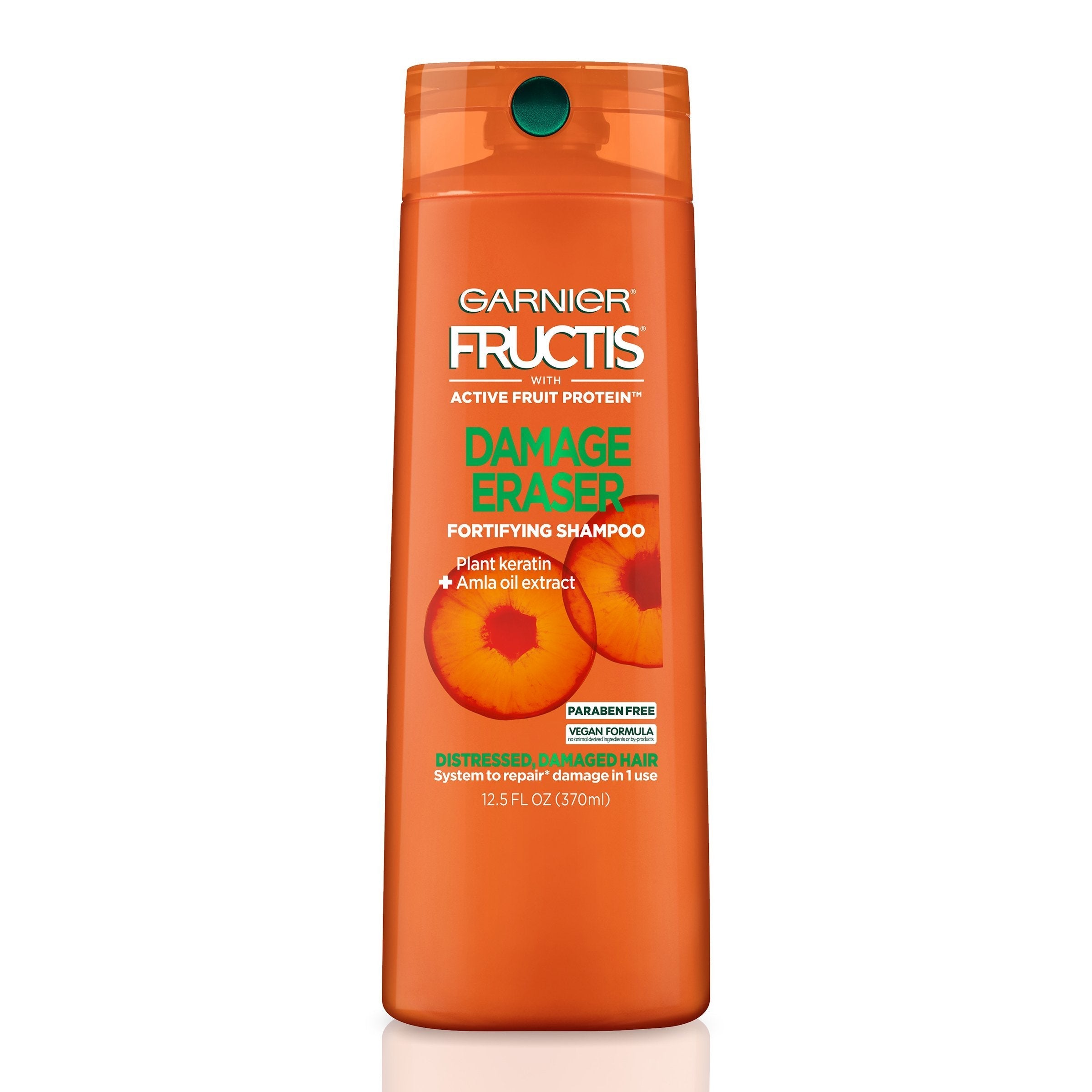Garnier Fructis Damage Eraser Fortifying Shampoo, for Damaged Hair, Paraben Free, 12.5 fl. oz.-CaribOnline