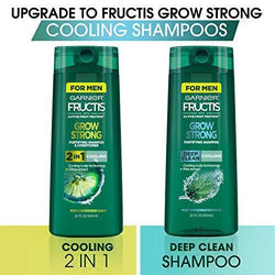 Garnier Fructis Grow Strong Cooling 2-in-1 Shampoo & Conditioner for Men, 22 Ounce Bottle-CaribOnline