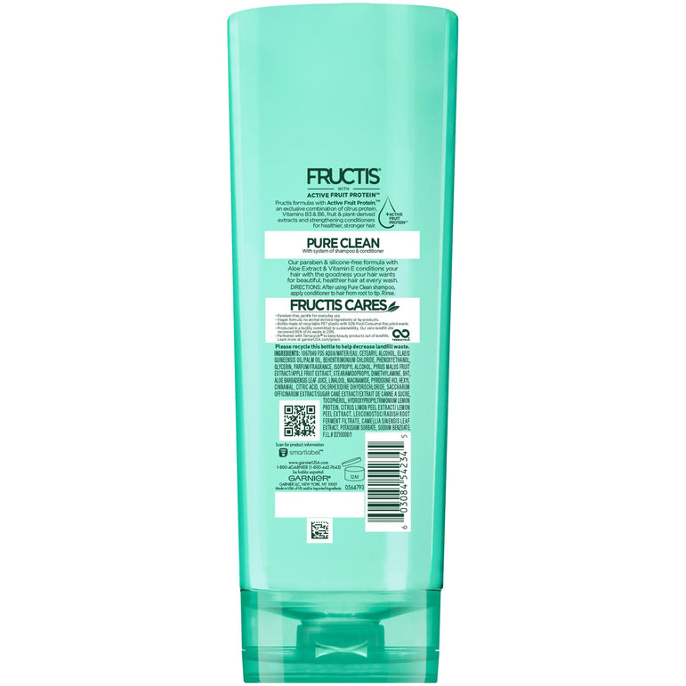 Garnier Fructis Pure Clean Fortifying Conditioner, With Aloe and Vitamin E Extract, 21 fl. oz.-CaribOnline