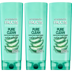 Garnier Fructis Pure Clean Fortifying Conditioner, With Aloe and Vitamin E Extract, 3 count-CaribOnline
