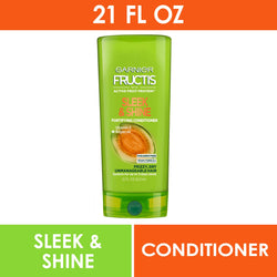 Garnier Fructis Sleek & Shine Fortifying Conditioner for Frizzy, Dry Hair, 21 fl. oz.-CaribOnline