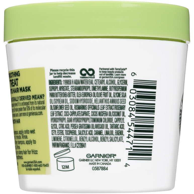 Garnier Fructis Smoothing Treat 1 Minute Hair Mask with Avocado Extract, 3.4 oz.-CaribOnline
