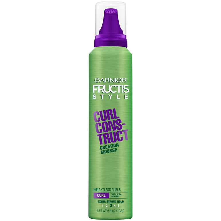 Garnier Fructis Style Curl Construct Creation Mousse, For Curly Hair, 6.8 oz.-CaribOnline