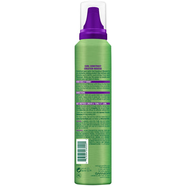 Garnier Fructis Style Curl Construct Creation Mousse, For Curly Hair, 6.8 oz.-CaribOnline