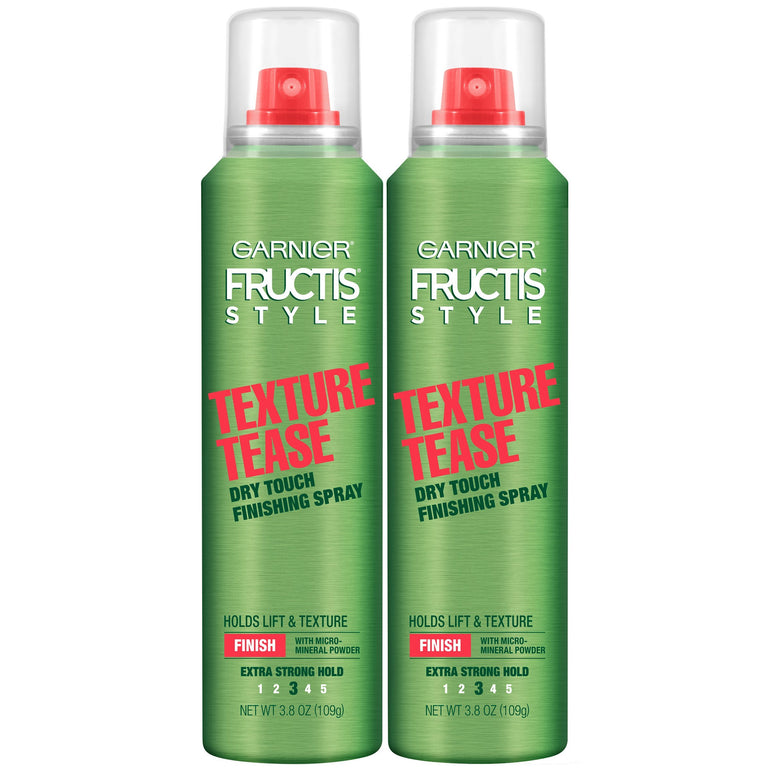 Garnier Fructis Style Texture Tease Dry Touch Finishing Spray, 2 count-CaribOnline