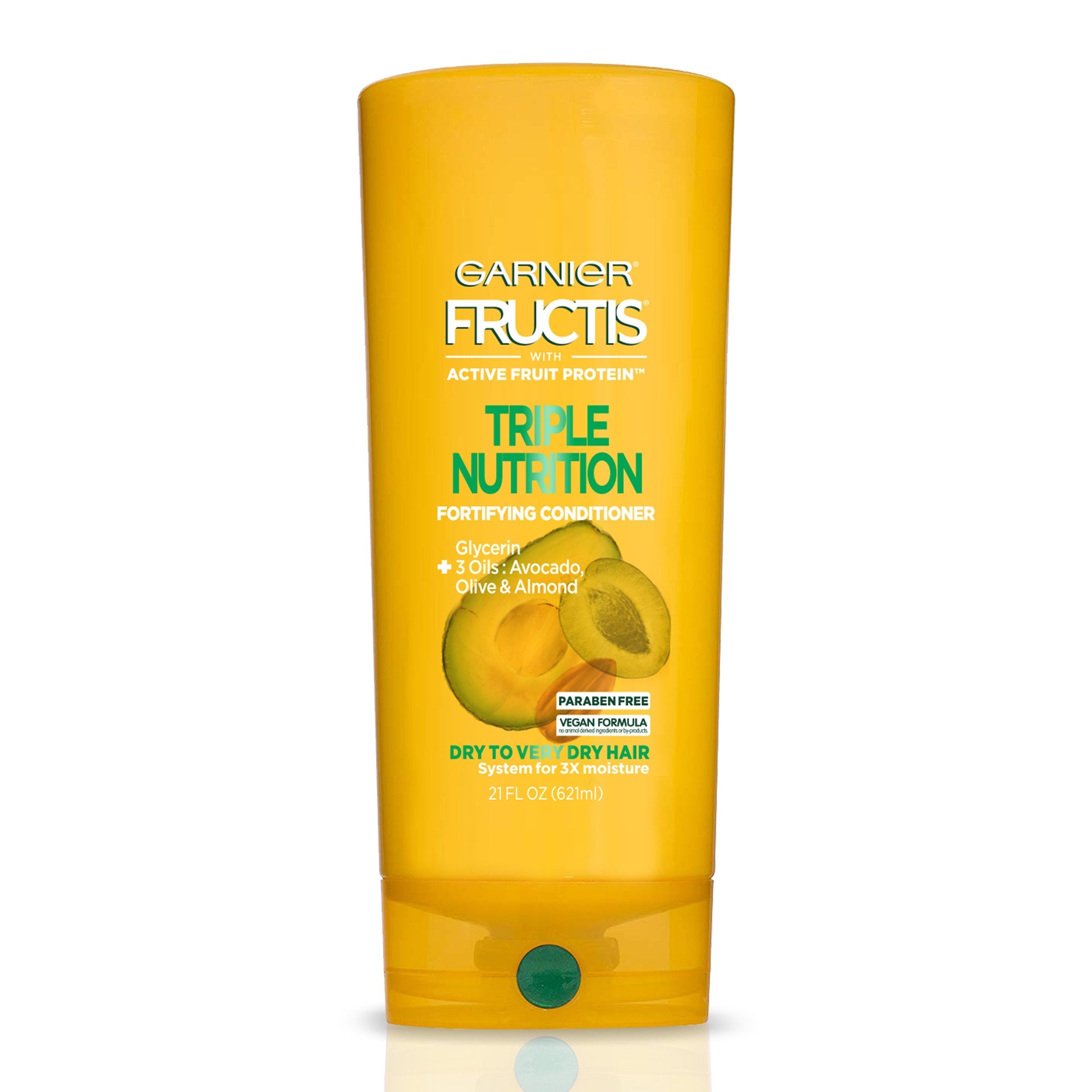 Garnier Fructis Triple Nutrition Conditioner, Dry to Very Dry Hair, 21 fl. oz.-CaribOnline