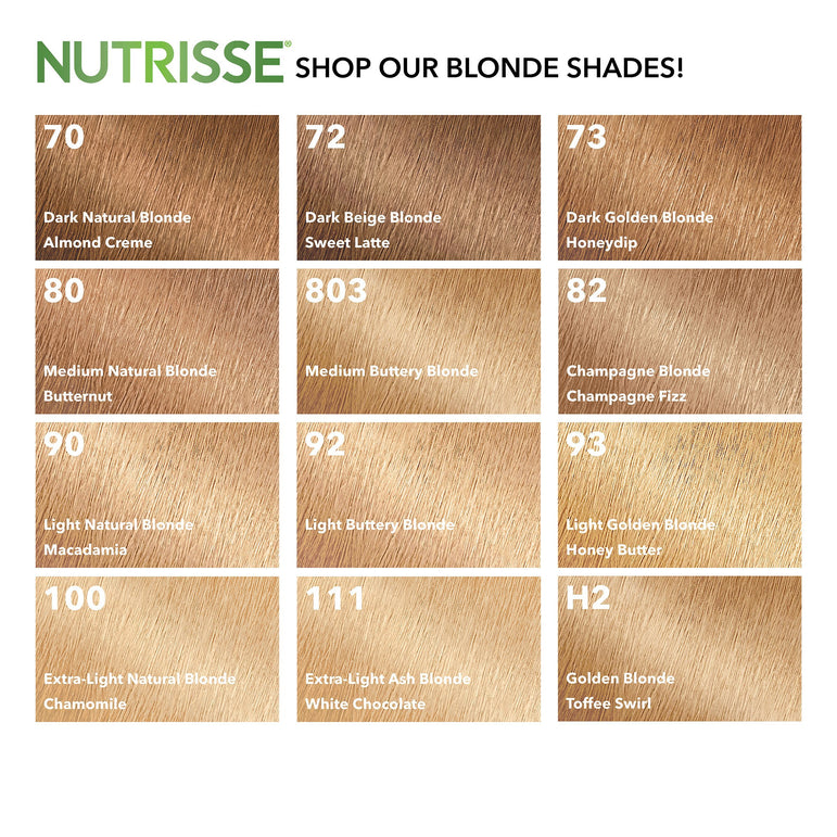 Garnier Nutrisse Nourishing Hair Color Creme, 100 Extra-Light Natural Blonde (Chamomile), 1 kit-CaribOnline