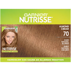 Garnier Nutrisse Nourishing Hair Color Creme, 70 Dark Natural Blonde (Almond Creme), 1 kit-CaribOnline