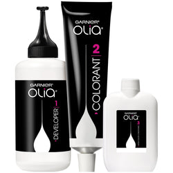 Garnier Olia Oil Powered Permanent Hair Color, 1.0 Black, 2 count-CaribOnline
