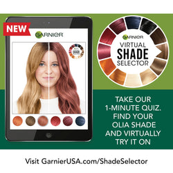 Garnier Olia Oil Powered Permanent Hair Color, 4.60 Dark Intense Auburn, 1 kit-CaribOnline