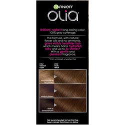 Garnier Olia Oil Powered Permanent Hair Color, 5.3 Medium Golden Brown, 2 count-CaribOnline