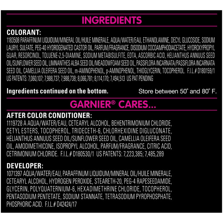 Garnier Olia Oil Powered Permanent Hair Color, 7.0 Dark Blonde, 1 kit-CaribOnline