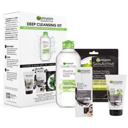 Garnier SkinActive Deep Cleansing with Charcoal for Oily Skin, 8 count-CaribOnline