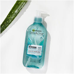 Garnier SkinActive Face Wash with Aloe Juice, For Dry Skin, 6.7 fl. oz.-CaribOnline