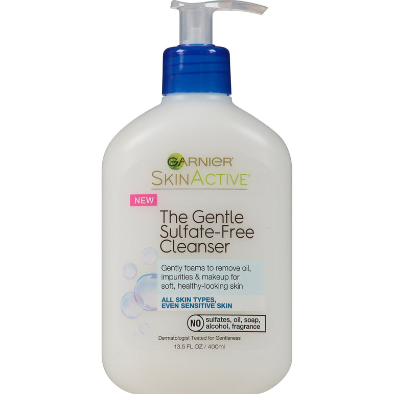 Garnier SkinActive Gentle Sulfate-Free Foaming Face Wash, 13.5 fl. oz.-CaribOnline