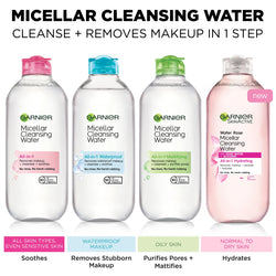Garnier SkinActive Micellar Cleansing Water, For All Skin Types, 3 count-CaribOnline