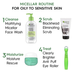 Garnier SkinActive Micellar Foaming Face Wash for Oily Skin, 6.7 fl. oz.-CaribOnline