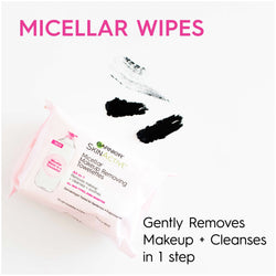 Garnier SkinActive Micellar Makeup Remover Wipes, 25 ct.-CaribOnline