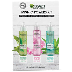 Garnier SkinActive Mist-ic Powers, Facial Mist Sprays Trio, 6 count-CaribOnline