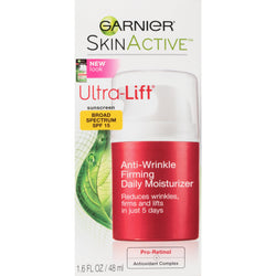 Garnier SkinActive Ultra-Lift Anti-Aging Face Moisturizer SPF 15, 1.6 fl. oz.-CaribOnline
