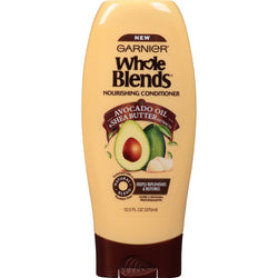 Garnier Whole Blends Conditioner with Avocado Oil & Shea Butter Extracts, For Dry Hair, 12.5 fl. oz.-CaribOnline