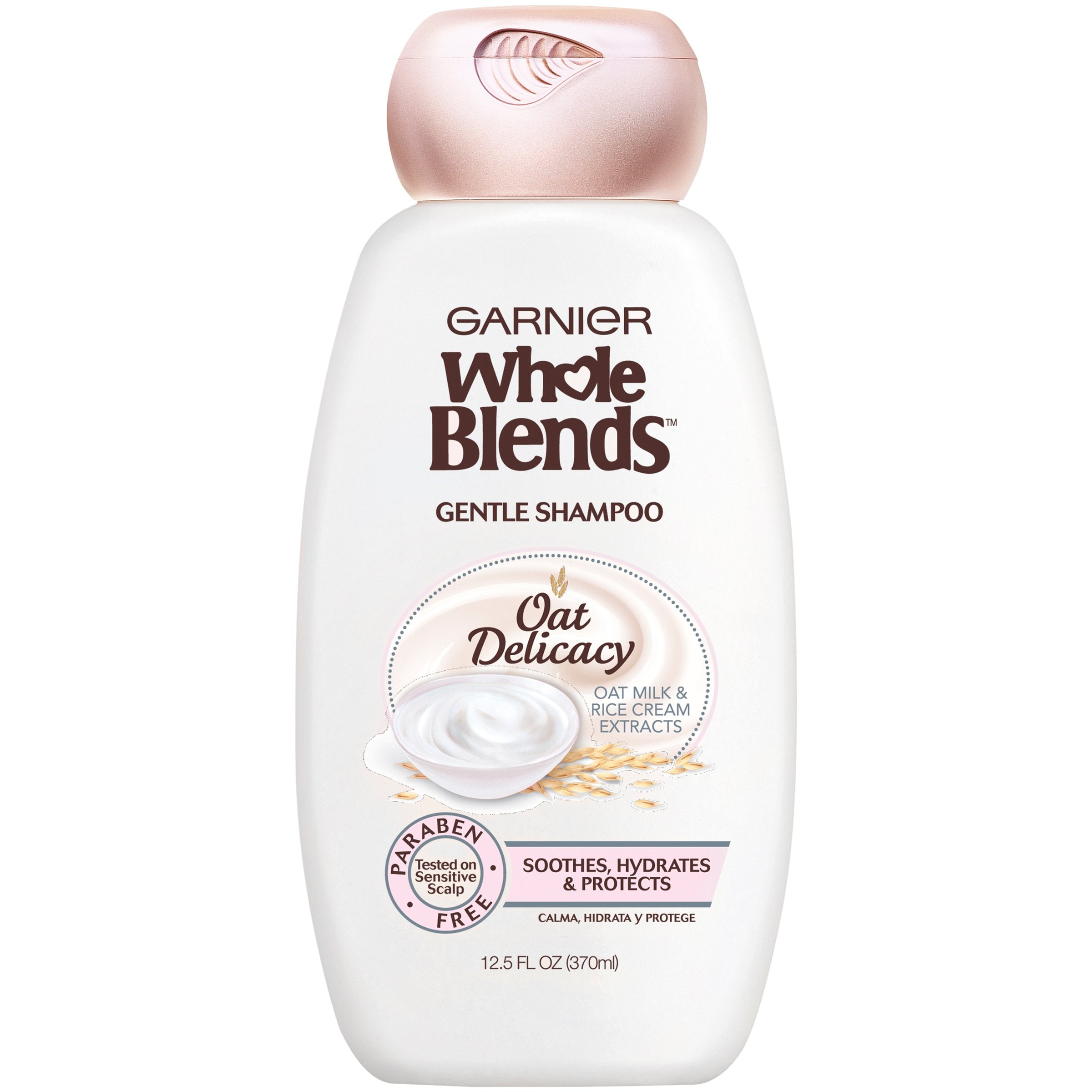 Garnier Whole Blends Oat Delicacy Shampoo, 12.5 fl. oz.-CaribOnline
