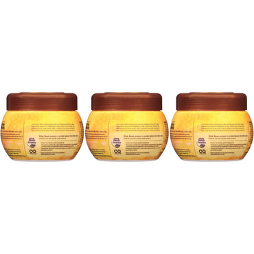 Garnier Whole Blends Repairing Hair Mask Honey Treasures, For Damaged Hair, 3 count-CaribOnline