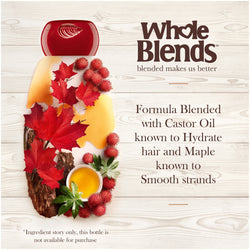 Garnier Whole Blends Restoring Shampoo Maple Remedy, For Dry, Damaged Hair, 12.5 fl. oz.-CaribOnline