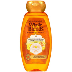 Garnier Whole Blends Shampoo with Moroccan Argan & Camellia Oils Extracts, For Dry Hair, 12.5 fl. oz.-CaribOnline