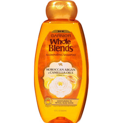 Garnier Whole Blends Shampoo with Moroccan Argan & Camellia Oils Extracts, For Dry Hair, 22 fl. oz.-CaribOnline