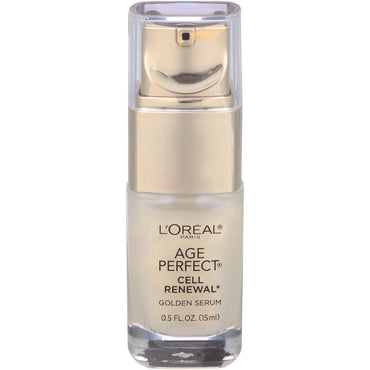L'Oreal Paris Age Perfect Cell Renewal* Golden Face Serum, Anti-Aging, 0.5 fl. oz.-CaribOnline
