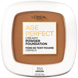 L'Oreal Paris Age Perfect Creamy Powder Foundation with Minerals, Cappuccino, 0.31 oz.-CaribOnline