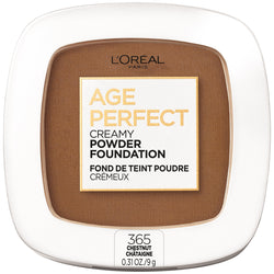L'Oreal Paris Age Perfect Creamy Powder Foundation with Minerals, Chestnut, 0.31 oz.-CaribOnline