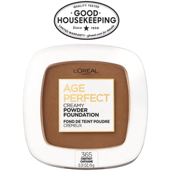 L'Oreal Paris Age Perfect Creamy Powder Foundation with Minerals, Chestnut, 0.31 oz.-CaribOnline