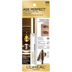 L'Oreal Paris Age Perfect Lash Magnifying Mascara with Conditioning Serum, Brown, 0.28 fl. oz.-CaribOnline