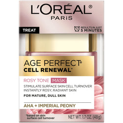 L'Oreal Paris Age Perfect Rosy Tone Face Mask for Rosy, Radiant Skin, 1.7 oz.-CaribOnline