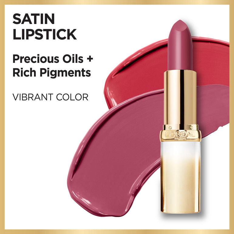 L'Oreal Paris Age Perfect Satin Lipstick with Precious Oils, Pinot Noir, 0.13 fl. oz.-CaribOnline