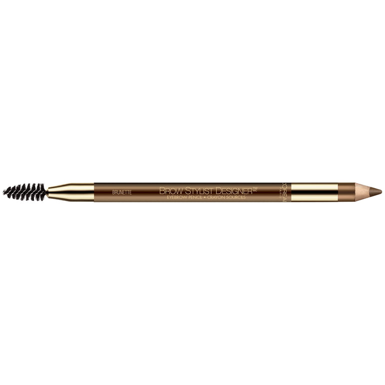 L'Oreal Paris Brow Stylist Designer Brow Pencil, Brunette, 0.045 oz.-CaribOnline