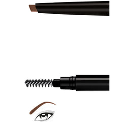 L'Oreal Paris Brow Stylist Shape & Fill Mechanical Eye Brow Makeup Pencil, Dark Brunette, 0.008 oz.-CaribOnline