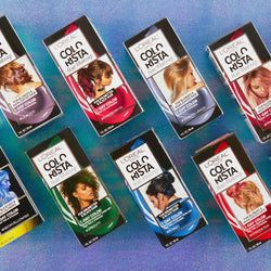 L'Oreal Paris Colorista Hair Makeup Temporary 1-Day Hair Color, Blue60 (for brunettes), 1 fl. oz.-CaribOnline